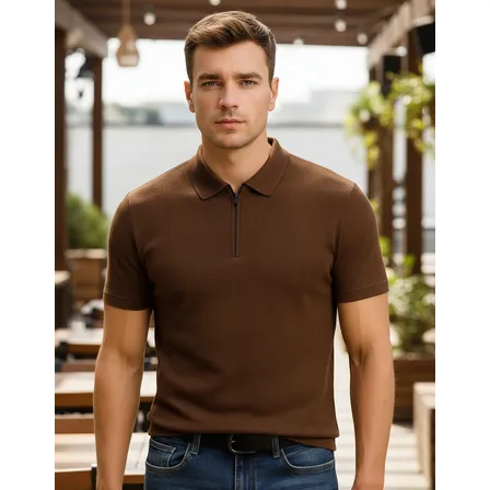 Camisa Polo Estilo Old Money Canelado