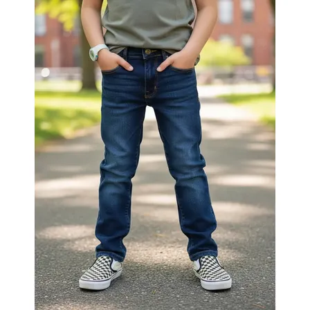 Calça Jeans Infantil Com Lycra Todas Ajustáveis!