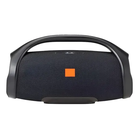 Caixa De Som Boombox Grande Potente 35cm Portátil + Brinde