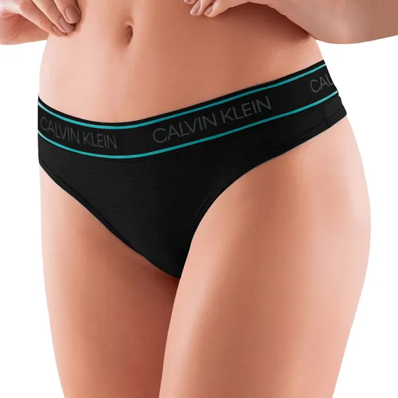 Calcinha Calvin Klein Fio Dental Algodão Feminina Original
