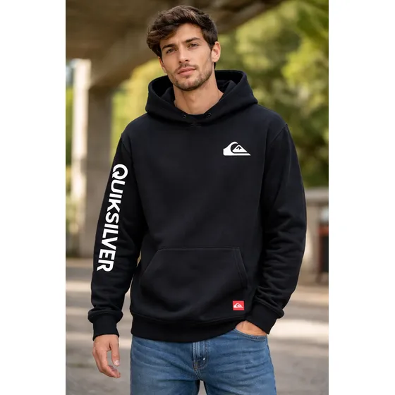 Blusa Moletom Quiksilver Casaco De Frio Masculino Quentinho