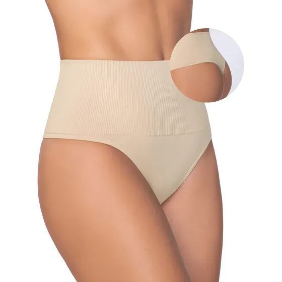 Cinta Modeladora Calcinha Fio Lupo S/costura Diminui Cintura