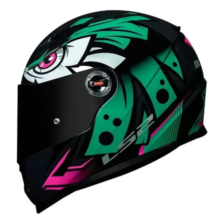 Capacete Ls2 Ff358 Classic Tribal Verde
