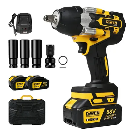 Chave De Impacto Sem Fio 700 Nm 3 Em 1 2bateria 1/2pol Dewen