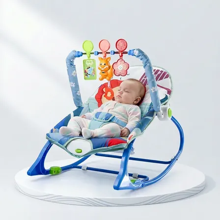 Cadeirinha Descanso Bebê Vibratória Musical Até 18kg