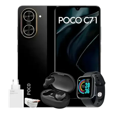 Xiaomi Poco C71 Dual Sim 128gb 8ram, Celular Barato + Brinde