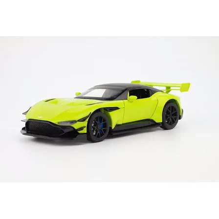 Miniatura Carrinho Aston Martin Vulcan Metal 1:32 Som Luz