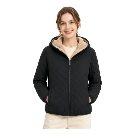 Jaqueta Feminina Forrada Agasalho Bobojaco Puffer Blusa Frio