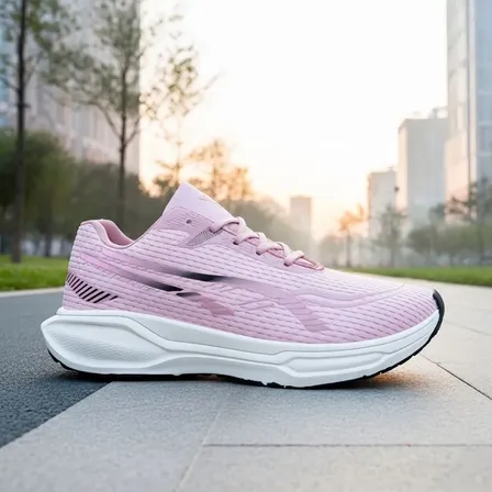 Tênis Elite Unissex Design Premium Rosa Academia Caminhada