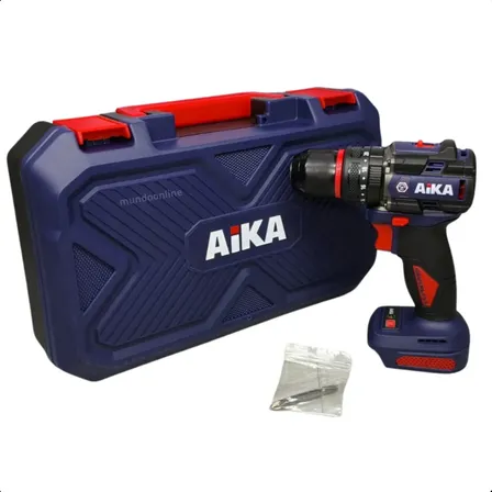 Parafusadeira Furadeira Brushless 13a Aika Só Máquina