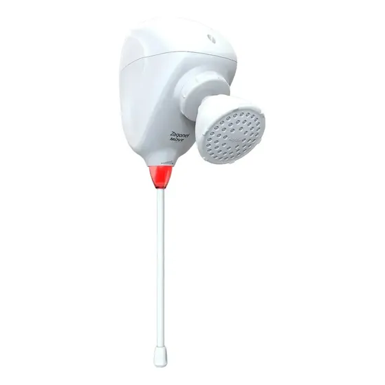 Chuveiro Eletrônico Zagonel Move 220v 7500w Branco 7.5 Kw