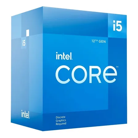 Processador Intel Core I5-12400F 2.50GHZ 18MB DDR4/5 FCLGA1700 BX8071512400F