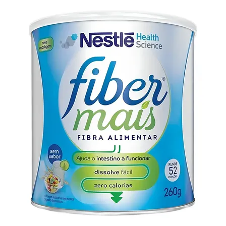 Suplemento Alimentar de Fibras Fibermais Sem Sabor 260g
