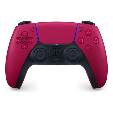Controle joystick sem fio Sony PlayStation Dualsense 1 PS5 cosmic red