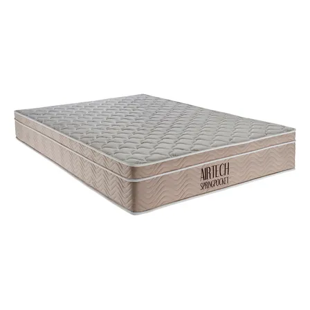 Colchão Airtech Spring Pocket Casal (138x188x30) - Ortobom Cor Bege