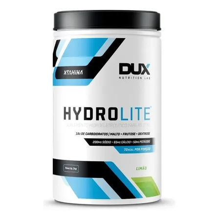 Suplemento Em Pó Dux Nutrition Hydrolite Carboidratos Sabor Limão Em Pote De 1000g