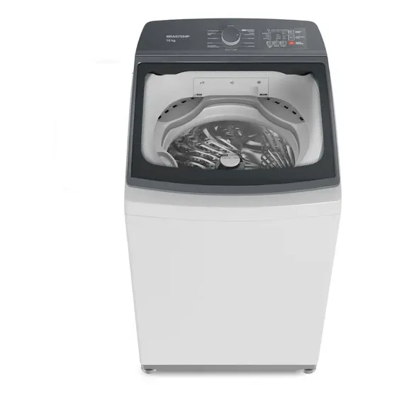 Máquina de Lavar BWK16AB 16Kg Com Ciclo Tira Manchas Advanced e Anti Bolinhas Cor Branco Brastemp