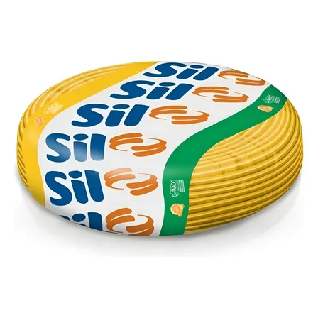 Cabo Flexivel Sil Flexível 1x2.5mm² Amarelo X 100m Em Rolo