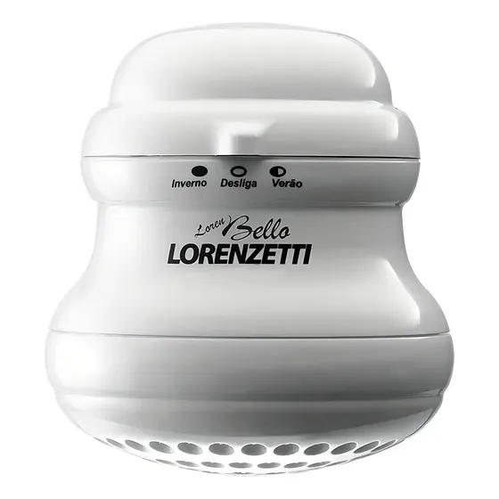 Lorenzetti Chuveiro Loren Bello 5500W Branco 220V