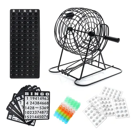 Jogo Bingo Clássico Javick Ccl Toys Globo Giratório 75 Bolas 18 Cartelas