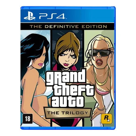 GTA The Trilogy Definitive Edition PS4 Midia Fisica