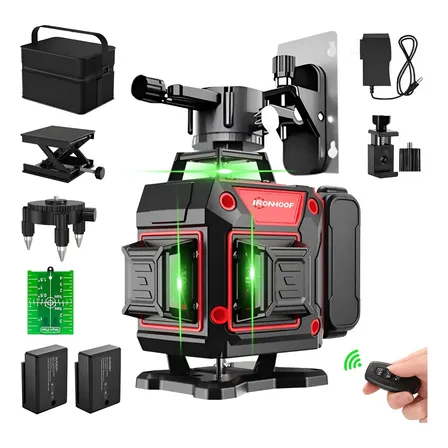 Nivel Laser 16 Linhas Profissional Autonivelante 360 Grau