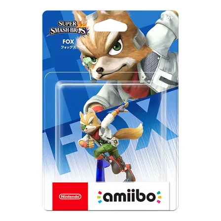 Nintendo Amiibo Figure Super Smash Bros. Series Starfox Fox