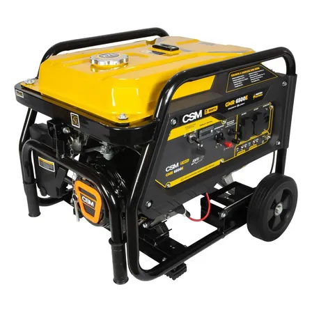 Gerador A Gasolina 6kva Portátil 110/220v Elétrico