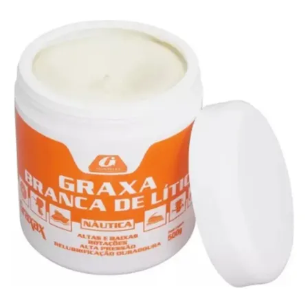 Graxa Branca Litio Pura 500 Grs