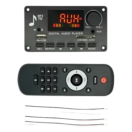 Placa Amplificada Potente 80w 2x40w Usb Bluetooth P2 Mp3