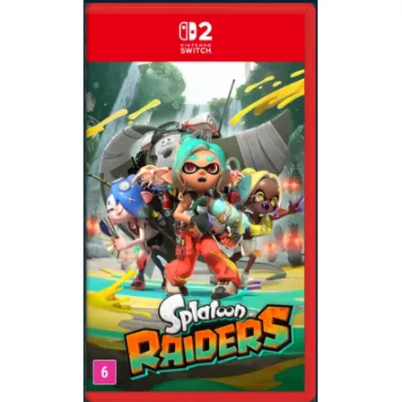 Splatoon Raiders Switch 2 Br Midia Fisica