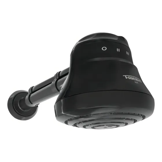 Chuveiro Com Cano Preto 220v 6800w Faminho Fame 6.8 Kw