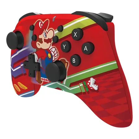 Controle Nintendo Switch Sem Fio HoriPad Super Mário Hori Cor Vermelho