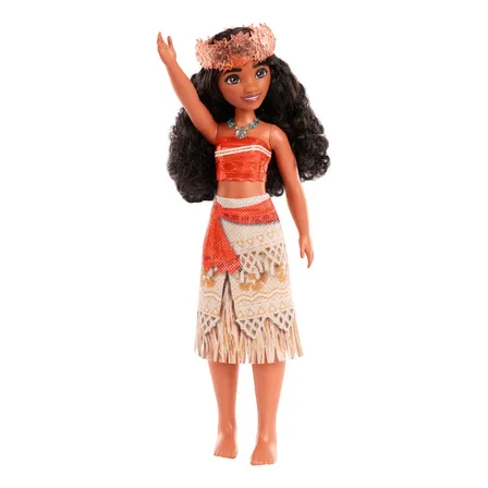 Boneca Princesa Moana Inspirada No Filme Da Disney Acompanha Coroa E Roupas Semelhantes Ao Filme Para Crianças A Partir De 3 Anos