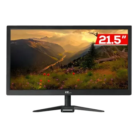 Monitor Vxpro 21.5 Led Full Hd 1920x1080 Hdmi Vga Preto 127/220v