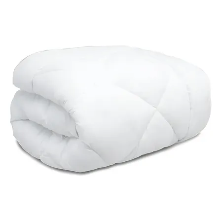 Pillow Top Toque De Plumas Casal 1,38x1,88 Appel Branco Liso