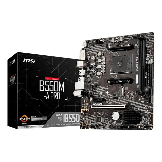 Placa-mãe do computador MSI B550M-A Pro
