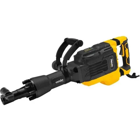Vonder Mdv 1765 Martelo Demolidor 1700w 65 Joules Com Punho Auxiliar E Maleta 220v