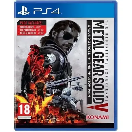 Metal Gear Solid V: Definitive Experience Ps4 Mídia Física