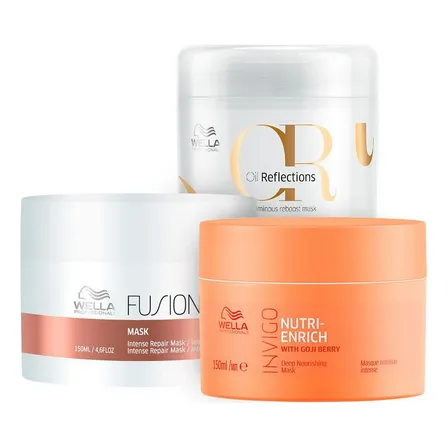 Kit Cronograma Capilar Fios Perfeitos Wella Professionals