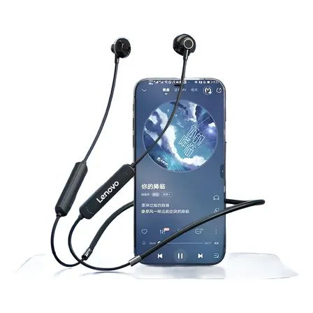 Fone De Ouvido Lenovo Thinkplus Sh1 Bluetooth Sem Fio Preto