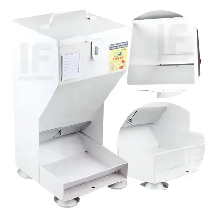 Comedor Cães Gatos Automático Comedouro Alimentador Cor Cinza Claro 5kg