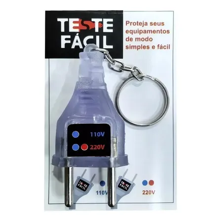 Teste Fácil identificador de tomadas 110 Ou 220v