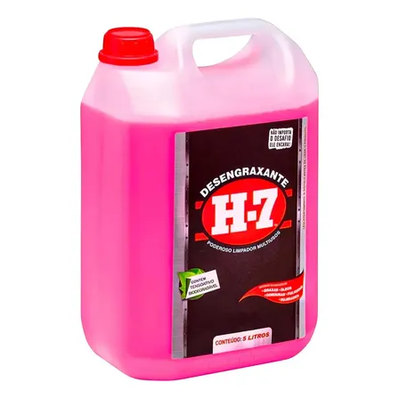Desengraxante H7 Limpeza Pesada Multiuso Removedor 5 Litros