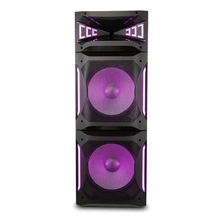 Caixa De Som Philco Extreme Ex Bass Preta 2500w Pcx30000 Bivolt