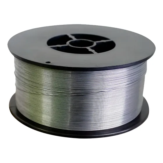 Arame Solda Mig Revestido Sem Gás 0,8mm Rolo 1kg V8 Brasil Punta Prateado