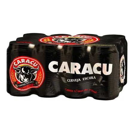 Cerveja Caracu Lata 350ml Com 12 Unidades