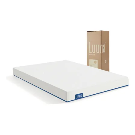 Colchão Solteiro Luuna Support, Espuma Firme, 10 Anos de Garantia, 18cm, Ortopédico com Suporte à coluna