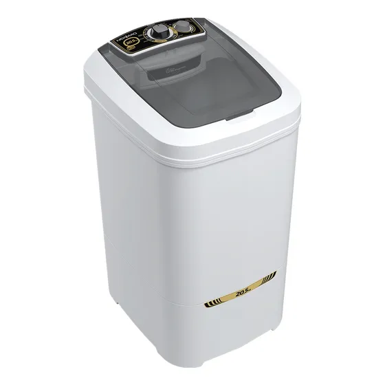 Tanquinho/máquina De Lavar Roupas Semi-auto 20,5kg Newmaq Cor Branco