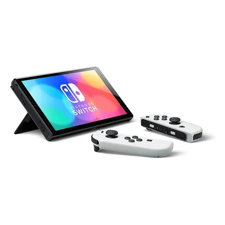 Nintendo Switch Oled 64gb Standard Com Joy-con Branco